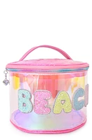 OMG Accessories Kids' Beach Train Case in Raspberry at Nordstrom