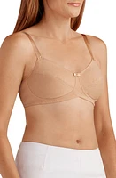 Amoena 'Ruth' Soft Cup Cotton Bra Nude at Nordstrom,