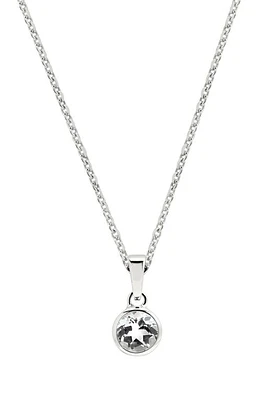 Awe Inspired White Topaz Amulet Necklace in Sterling Silver at Nordstrom