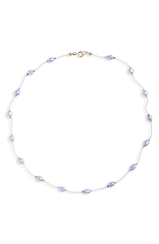 Isshi Desnuda Beaded Necklace in Sea at Nordstrom, Size 2