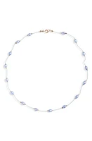 Isshi Desnuda Beaded Necklace in Sea at Nordstrom, Size 2