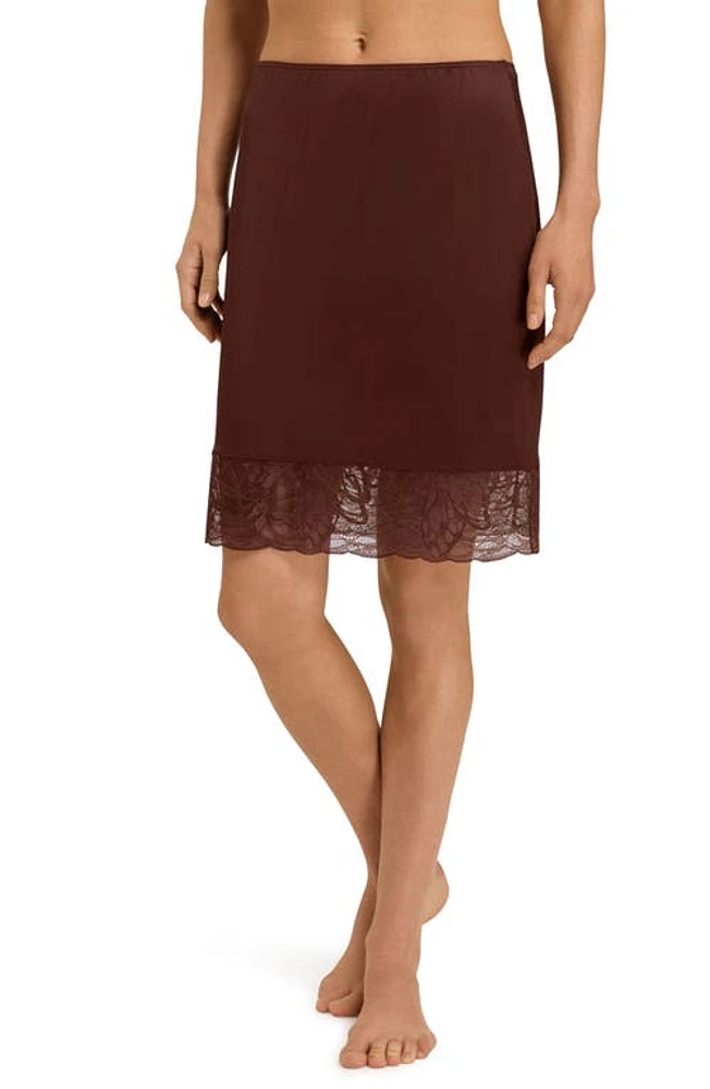 Hanro Elia Lace Trim Half Slip at Nordstrom,