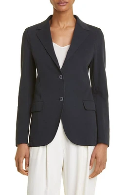 Eleventy Single Breasted Cotton Blend Blazer 11 - Navy at Nordstrom, Us