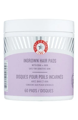 First Aid Beauty Ingrown Hair Pads with BHA & AHA at Nordstrom, Size 60 Count