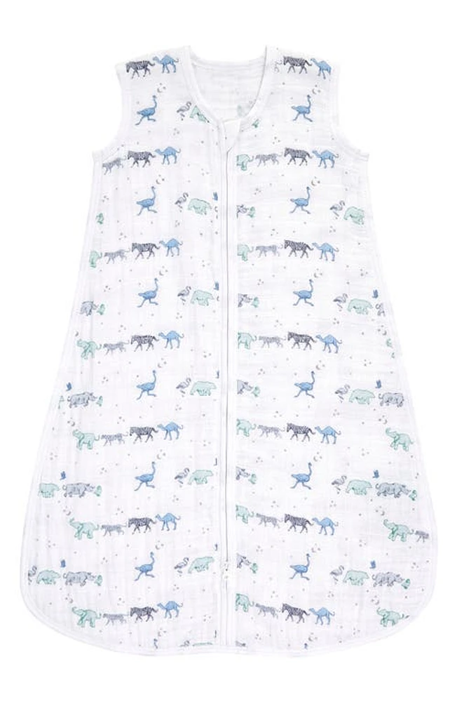 aden + anais Cotton Muslin Wearable Blanket in Rising Star at Nordstrom