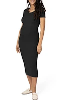 Kindred Bravely Olivia Rib 2-in-1 Nursing/Maternity Midi Dress at Nordstrom,