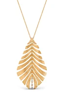 Hueb Bahia Diamond Pendant Necklace in Pink Gold at Nordstrom, Size 18