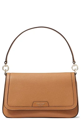 Kate Spade New York hudson pebble leather shoulder bag in Bungalow at Nordstrom