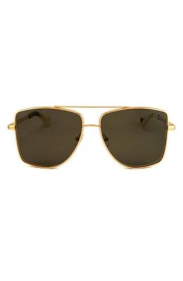 Grey Ant 60mm Dempsey Square Sunglasses in Gold/Yellow at Nordstrom