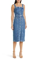 Rails Malibu Denim Midi Dress Mazarine at Nordstrom,