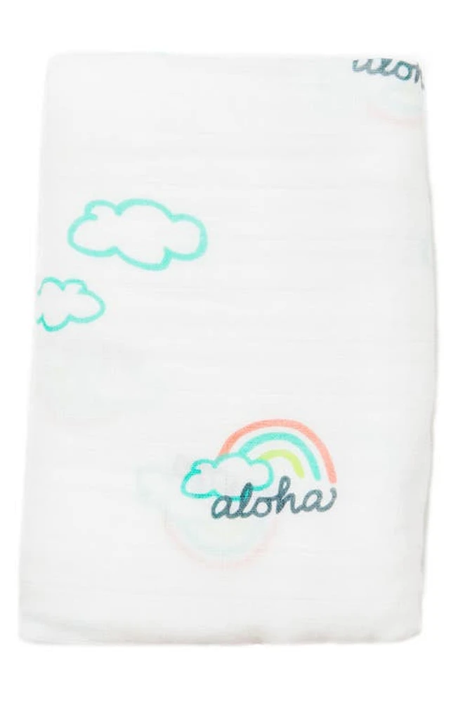 Coco Moon Swaddling Cloth in Pot O Aloha at Nordstrom