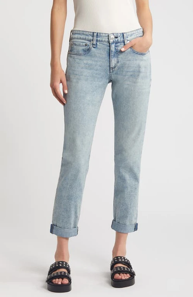 rag & bone Dre Low Rise Slim Boyfriend Jeans Asher at Nordstrom,