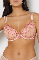 Etam Gourmandise Embroidered Underwire Bra at Nordstrom,