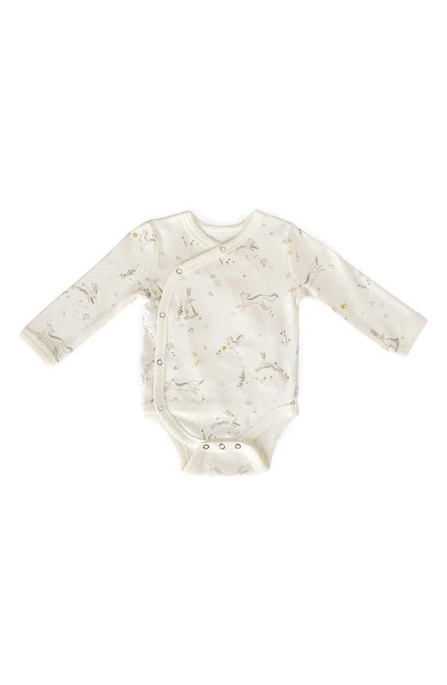 Pehr Organic Cotton Bodysuit in Field Of Dreams at Nordstrom