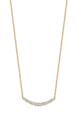 Bony Levy Liora Diamond Bar Pendant Necklace in 18K Yellow Gold at Nordstrom