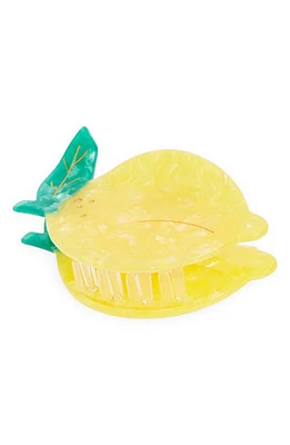 Solar Eclipse Lemon Claw Hair Clip in Yellow at Nordstrom