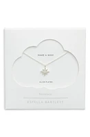 Estella Bartlett North Star Pendant Necklace in Silver at Nordstrom