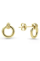 LAGOS Meridian 18K Gold Circle Stud Earrings at Nordstrom