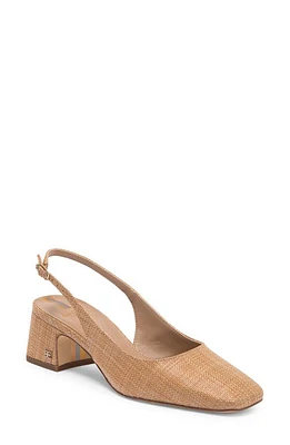 Sam Edelman Terra Slingback Pump Buff Tan at Nordstrom,