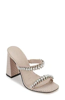 Karl Lagerfeld Paris Rayan Rhinestone Block Heel Sandal at Nordstrom,