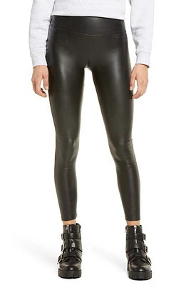 AllSaints Cora Faux Leather Leggings Black at Nordstrom, Us