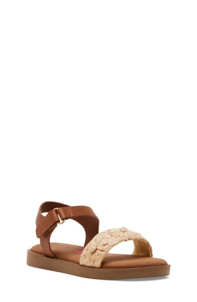 Steve Madden Kids' Thea Sandal Natural at Nordstrom, M