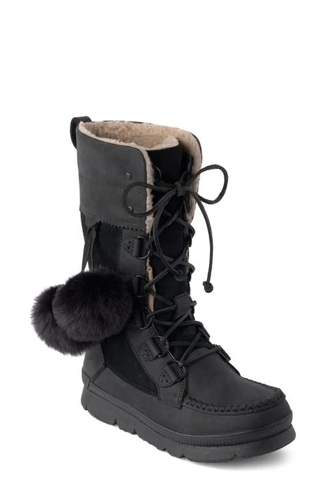 Manitobah Pacific Winter Waterproof Boot Black at Nordstrom,