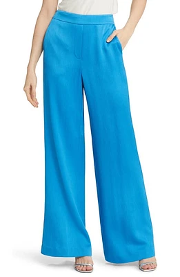 KOBI HALPERIN Crinkled Wide Leg Pants in Ocean at Nordstrom, Size Small