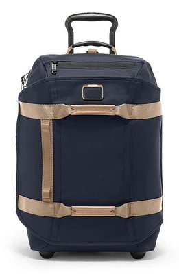 Tumi Alpha Bravo Wheeled Duffle Bag in Midnight Navy/Khaki at Nordstrom