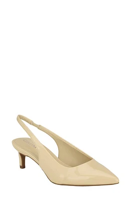 Calvin Klein Dainty Kitten Heel Pointed Toe Slingback Pump at Nordstrom,