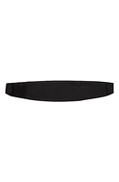 ZEGNA Pleated Silk Cummerbund in Black at Nordstrom