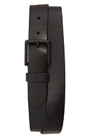 AllSaints Leather Belt Black at Nordstrom,