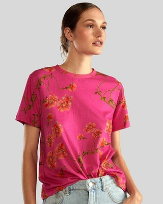 Cynthia Rowley Everyday Tees in Red at Nordstrom, Size X-Small