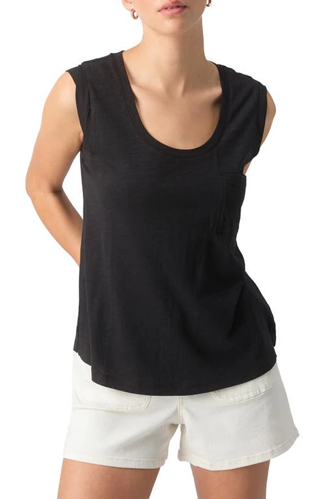 Sanctuary Traveler Scoop Neck Tank in Black at Nordstrom, Size Small