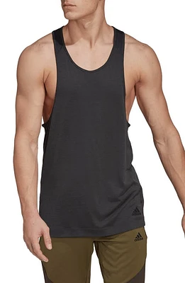 adidas Yoga Tank in Carbon at Nordstrom, Size Large R