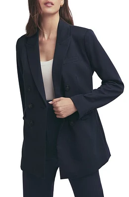 Favorite Daughter The Phoebe Blazer Navy at Nordstrom,