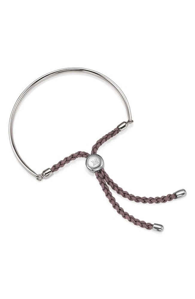 Monica Vinader Engravable Fiji Friendship Bracelet in Mink at Nordstrom