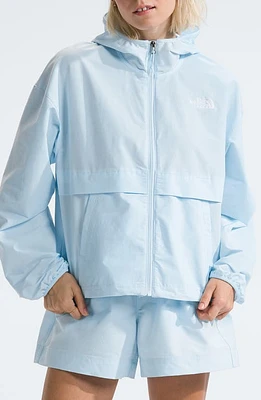 The North Face TNF Easy Wind Full Zip Jacket Barely Blue at Nordstrom,