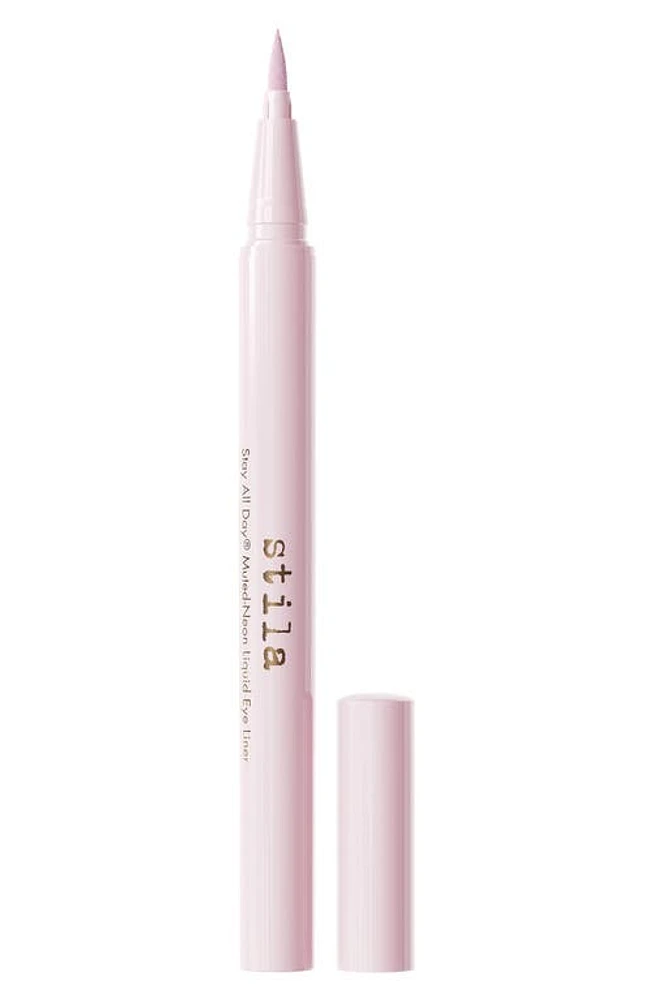 Stila Stay All Day Muted-Neon Liquid Eye Liner in Cotton Candy at Nordstrom