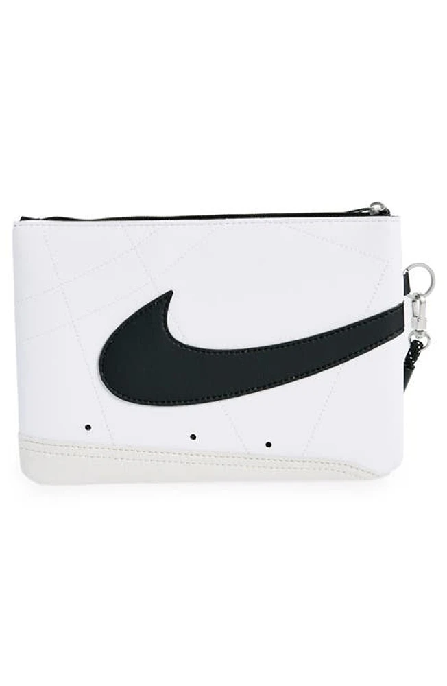 Nike Icon Blazer Wristlet in White/Black at Nordstrom