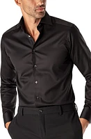 Eton Slim Fit Cotton Twill Dress Shirt at Nordstrom