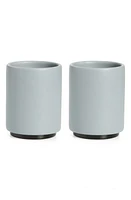 Fellow Monty Set of 2 Milk Latte Art Cups in Matte Grey at Nordstrom