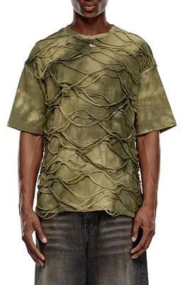 DIESEL T-Boxket Embellished T-Shirt Green at Nordstrom,