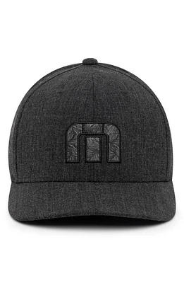 TravisMathew Salt Bank Baseball Cap in Heather Black at Nordstrom, Size Small