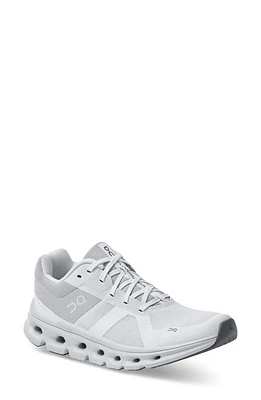 On Cloudrunner Running Shoe White/Frost at Nordstrom,