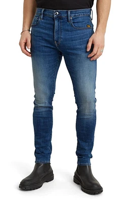 G-STAR Revend Skinny Jeans Medium Indigo Aged at Nordstrom, X