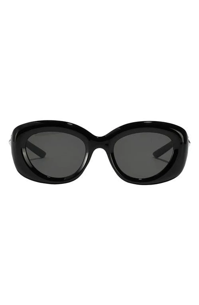 Fifth & Ninth Bianca 54mm Polarized Round Sunglasses in at Nordstrom