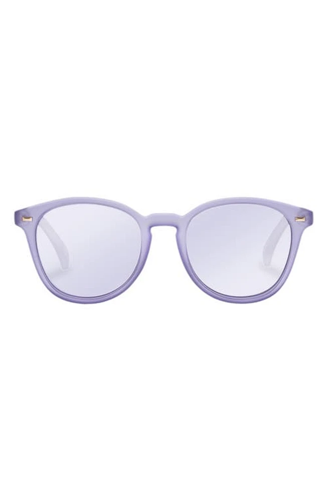 Le Specs Bandwagon 51mm Sunglasses in Matte Lilac at Nordstrom