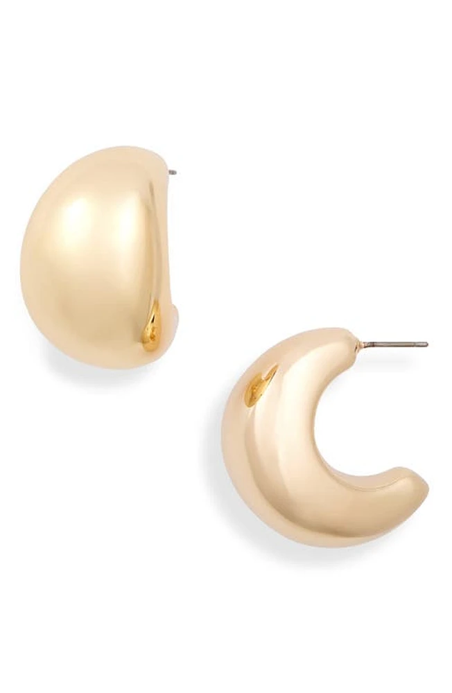 Shashi Aura Hoop Earrings in Gold at Nordstrom