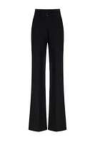 Nocturne Loose-Fitting Flare Pants in Black at Nordstrom, Size X-Small